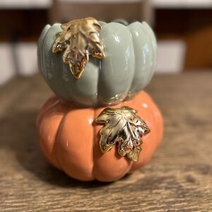 Bath and Body Work Fall Pumkin Candle Holder